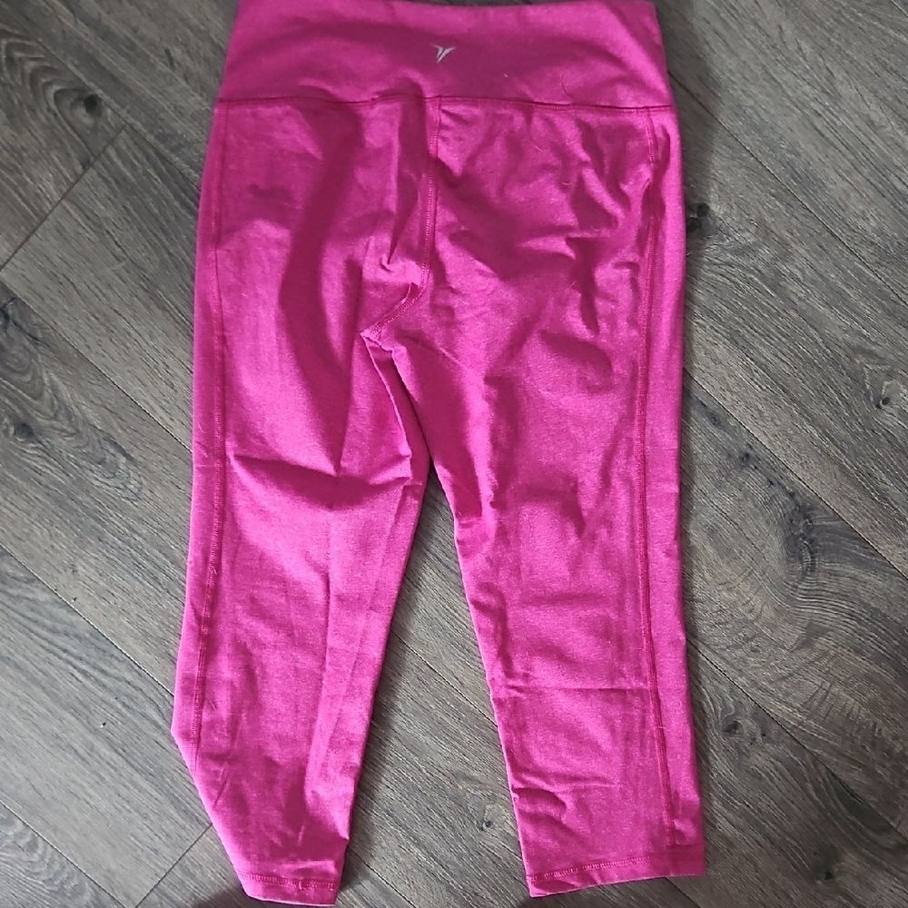 Old Navy Active Fitted Leggings - Pink and Orange - Picture 3 of 3